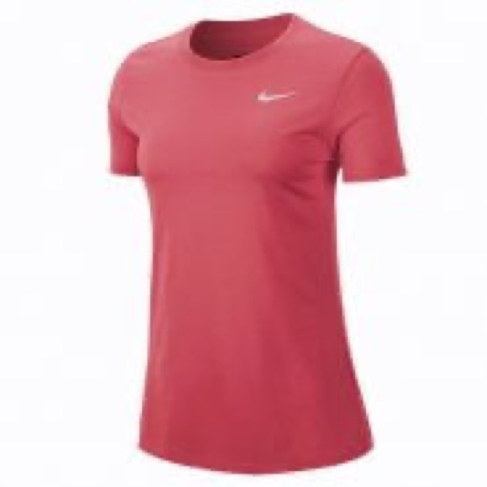 NikeFit Nike NWOT DARK Pink Short Sleeve Tee Shirt size Large